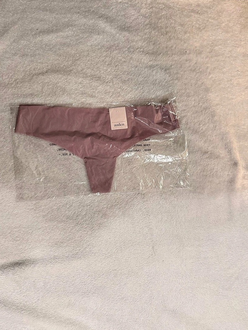 Auden Seamless Thong Pink Panties